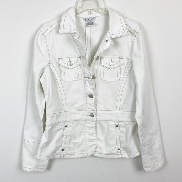cabi white jacket
